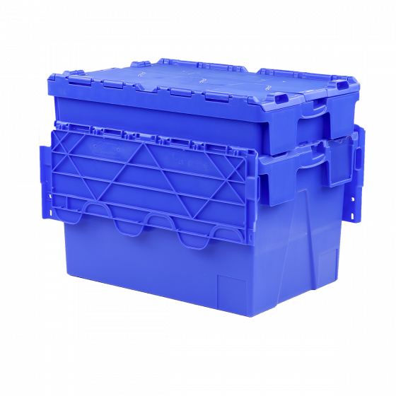 Basic container with integrated lid 600 x 400