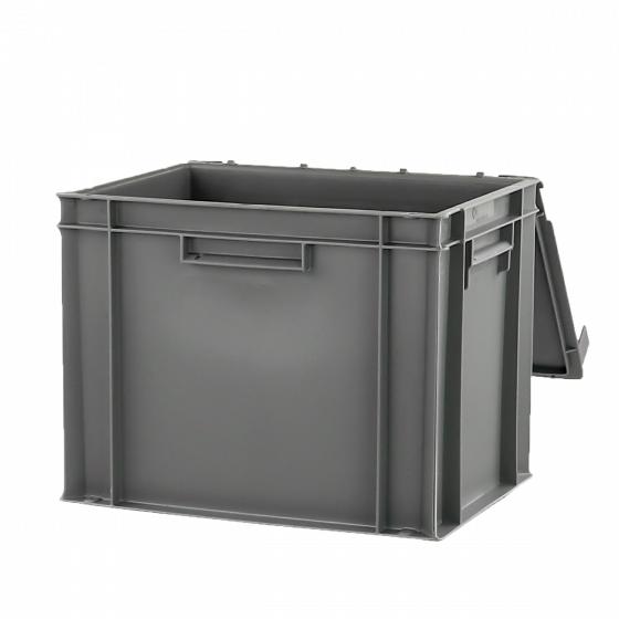 Solid container + attached lid - 400 x 300