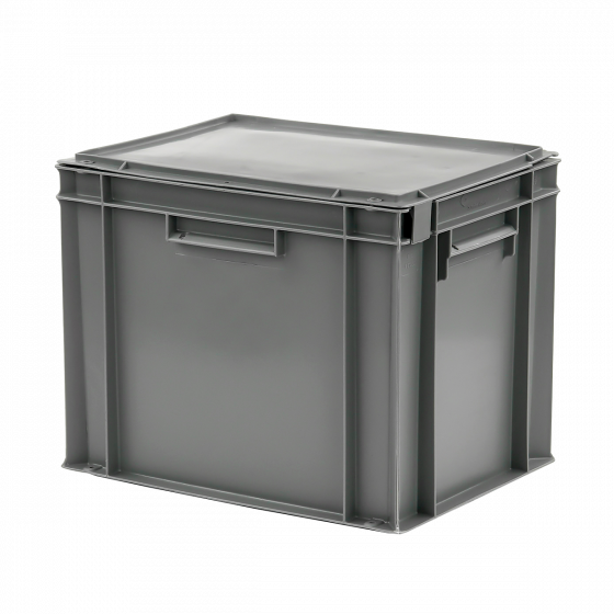 Solid container + attached lid - 400 x 300