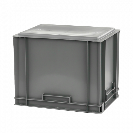 Solid container + attached lid - 400 x 300