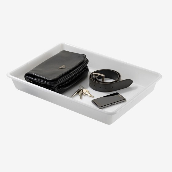 Access control tray