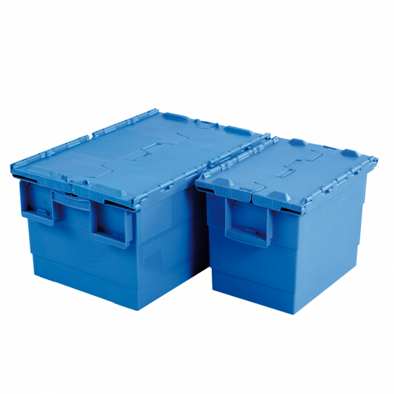 Container with integrated lid - 400 x 300