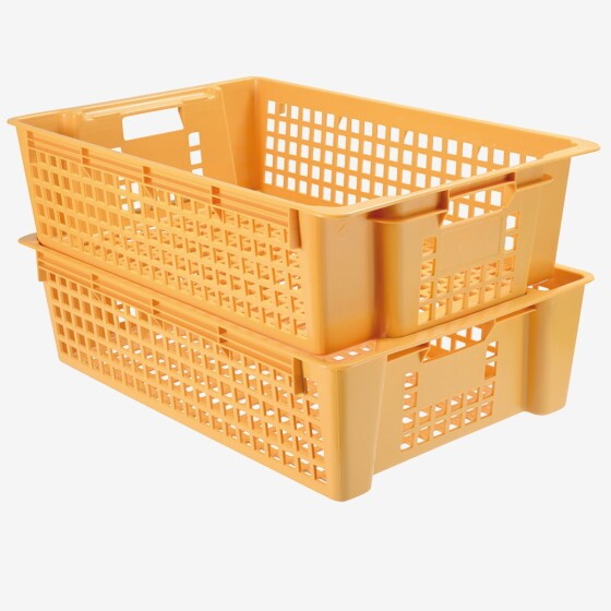 Caisse ajourée empilable emboîtable 28 L