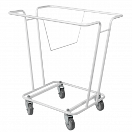 Trolley for laundry basket