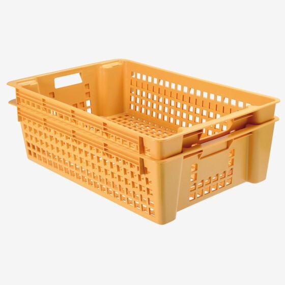 Caisse ajourée empilable emboîtable 28 L