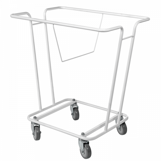 Trolley for laundry basket