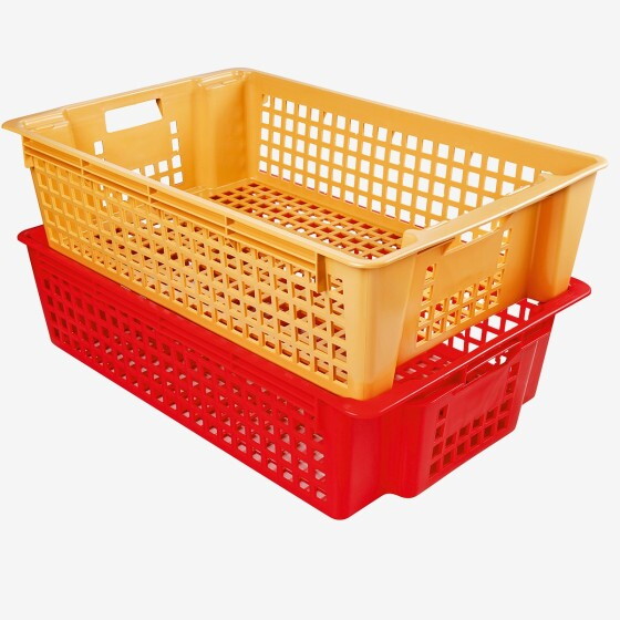 Caisse ajourée empilable emboîtable 28 L
