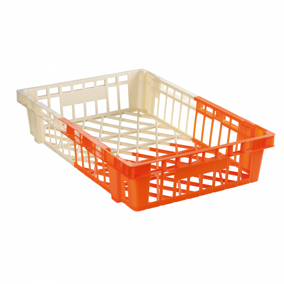 Two-tone pastry crate