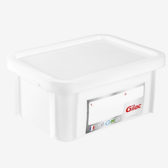 Rectangular HACCP container +  lid