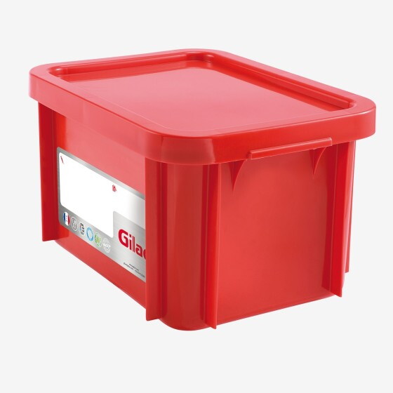 Rectangular HACCP container +  lid