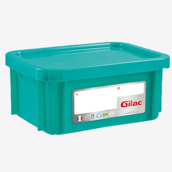 Rectangular HACCP container +  lid