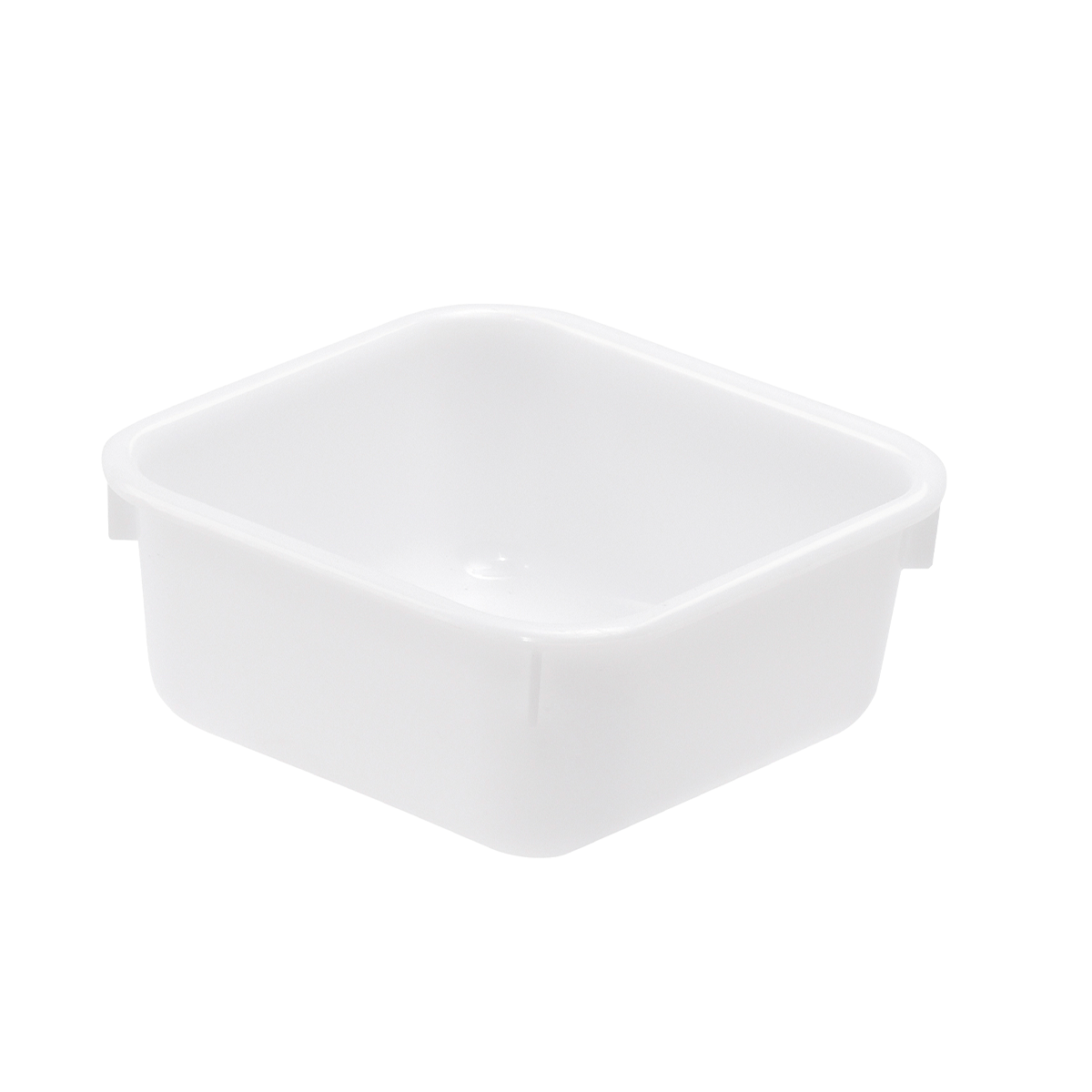 Grande bassine plastique ronde 75 litres BLANC