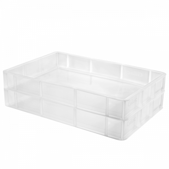 Dough container - 600 x 400 - translucent