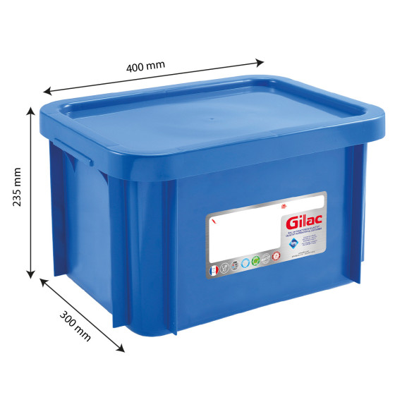 Gilactiv® container 400 x 300 + lid