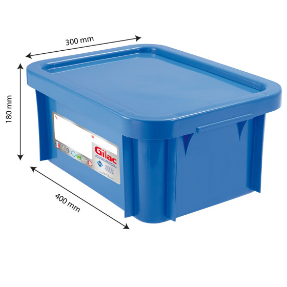 Bac renforcé Gilactiv 400 x 300 + couvercle