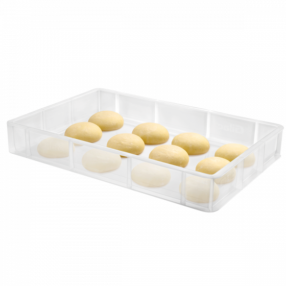 Dough container - 600 x 400 - translucent