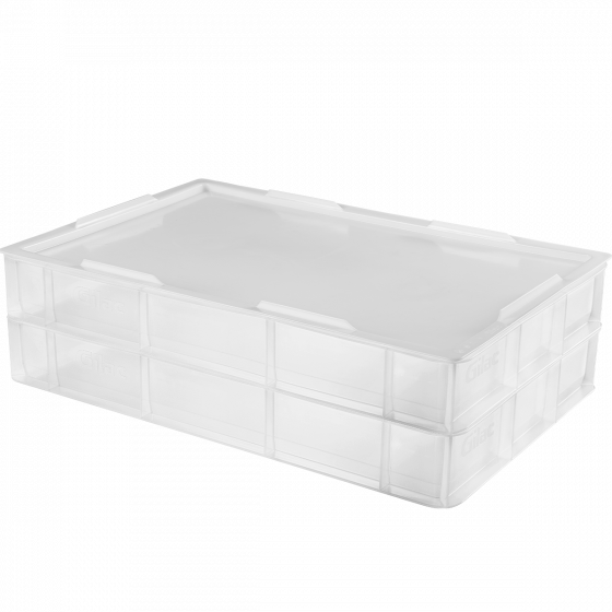Dough container - 600 x 400 - translucent