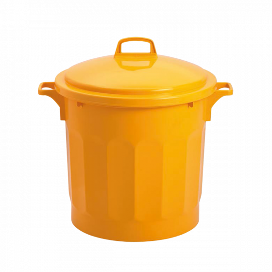 Lid for round selective sorting dustbin