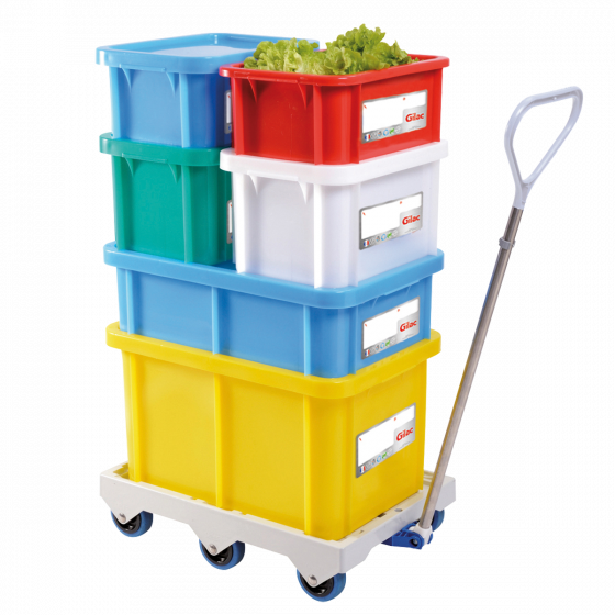 Rectangular HACCP container +  lid