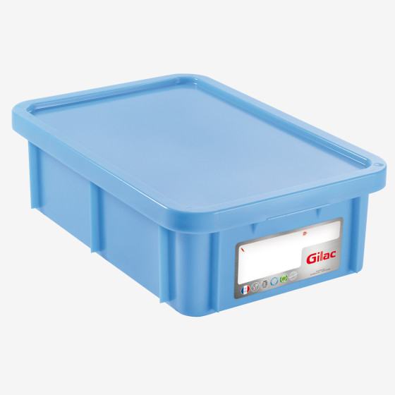 Rectangular HACCP container +  lid