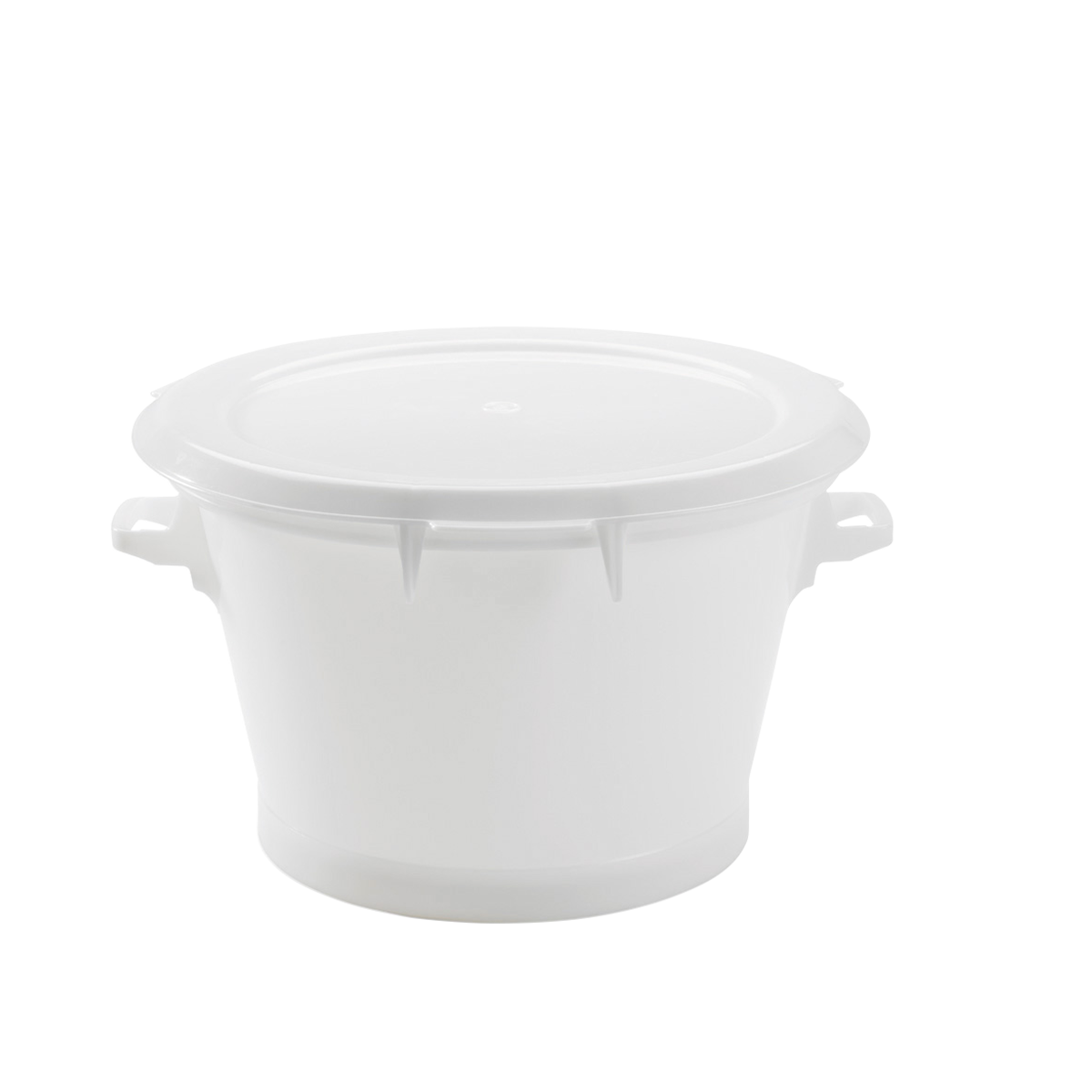 Couvercle plat pour conteneur rond HACCP 75 L et baquet 50 L