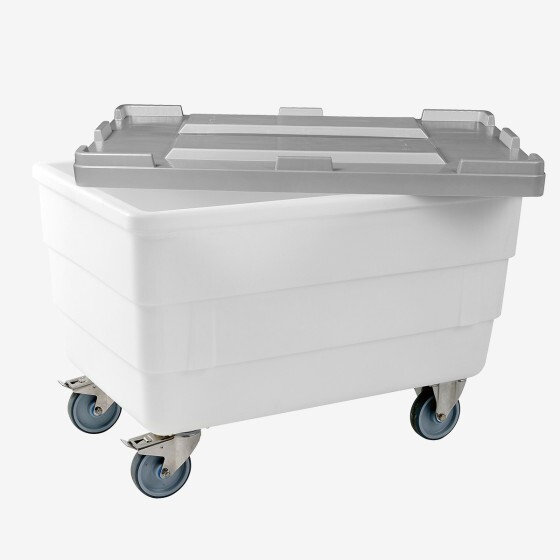 Bac grand volume double-paroi - chape inox