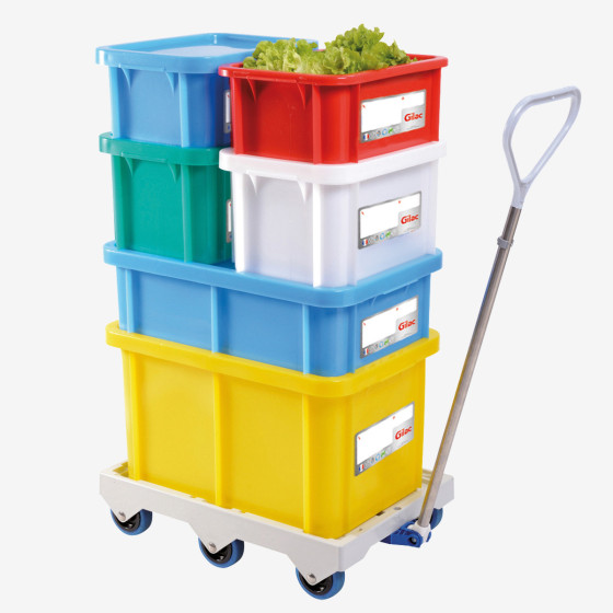 Rectangular HACCP container +  lid