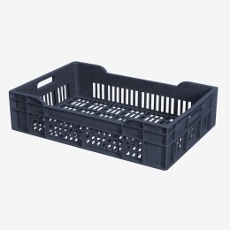 Caisse ajourée avec poignées 600 x 400