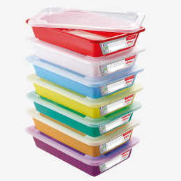 Food specimen containers + lid - pack of 7