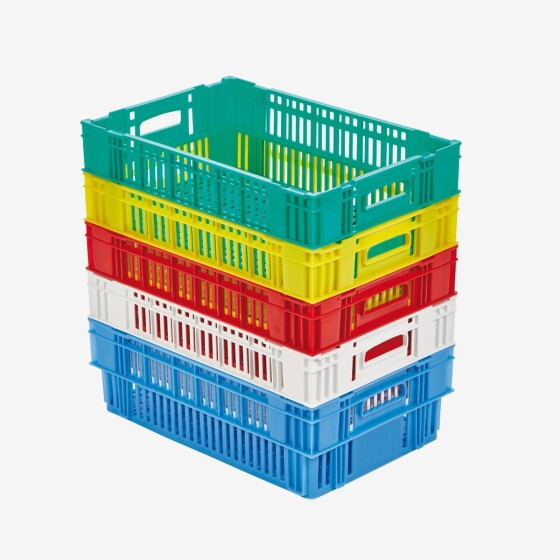 Caisse ajourée empilable emboîtable 600 x 400