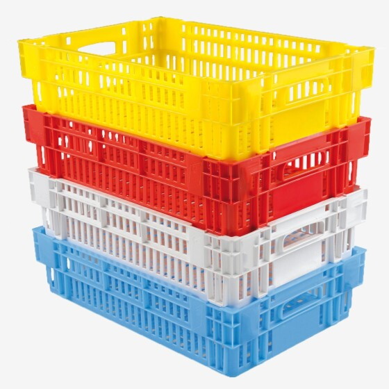Caisse ajourée empilable emboîtable 600 x 400