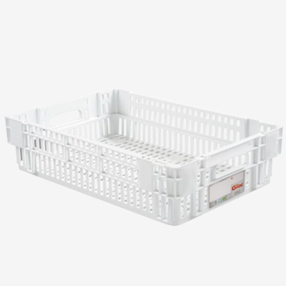 Caisse ajourée empilable emboîtable HACCP 600 x 400