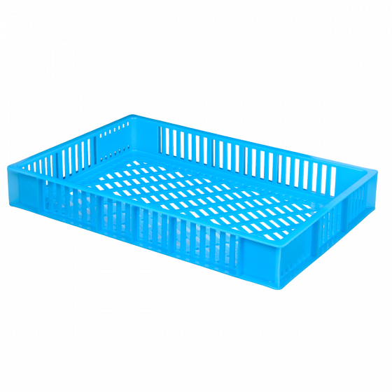 Perforated crate (without handles) - 600 x 400