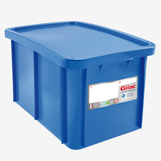 Bac renforcé Gilactiv 600 x 400 + couvercle