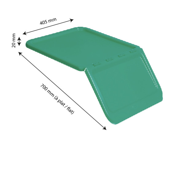 Couvercle pour bac à ingrédients 40 L et 80 L