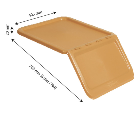 Couvercle pour bac à ingrédients 40 L et 80 L