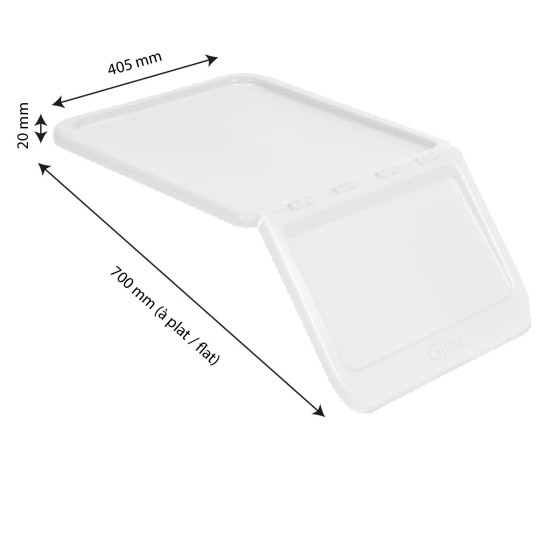 Couvercle pour bac à ingrédients 40 L et 80 L