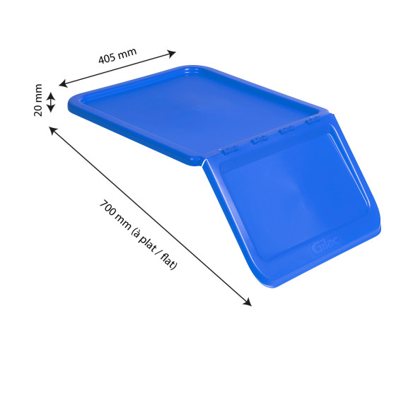 Couvercle pour bac à ingrédients 40 L et 80 L