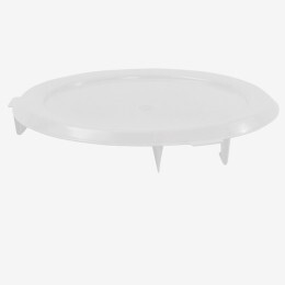 Couvercle plat pour conteneur rond HACCP 75 L et baquet 50 L