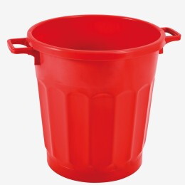 Poubelle ronde tri sélectif