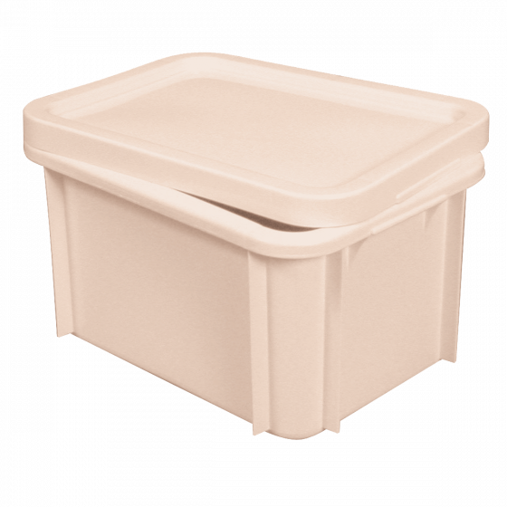 Lid for 40 x 30 15 L container - pink