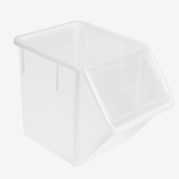 40 L ingredients container + clear lid