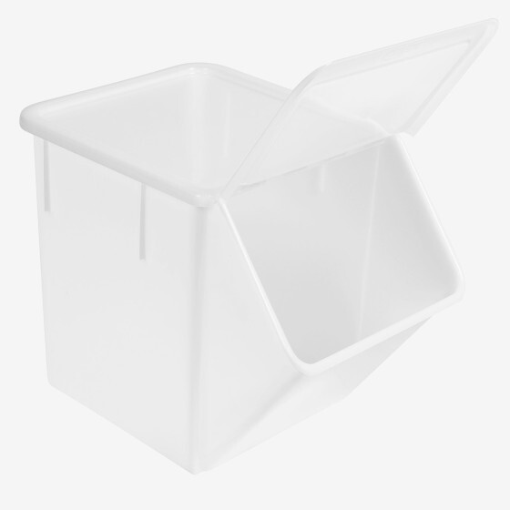 40 L ingredients container + clear lid
