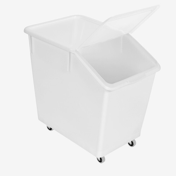 80 L ingredients container + 4 wheels