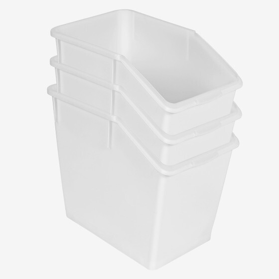 Bac à ingrédients 80 L - 4 roues