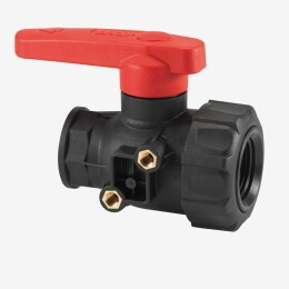 Valve 30 L/min with connector for large volume container
