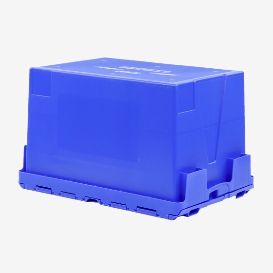 Bac navette Eco 600 x 400 - couvercle intégré