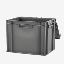Solid container + attached lid - 400 x 300