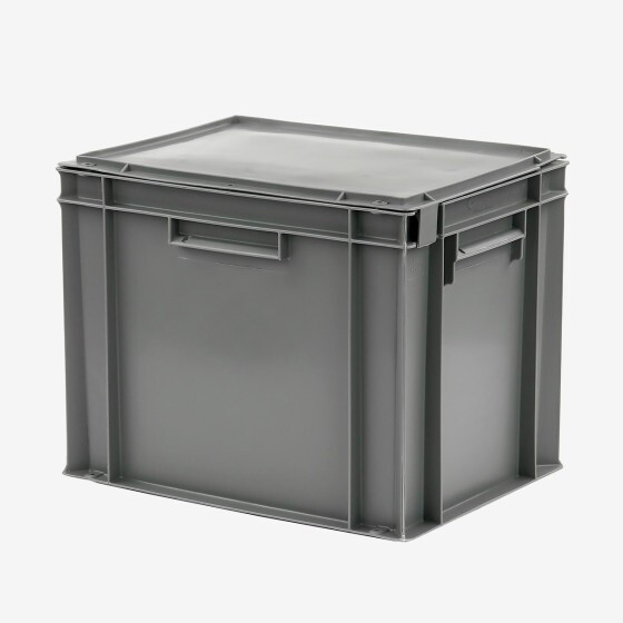 Solid container + attached lid - 400 x 300