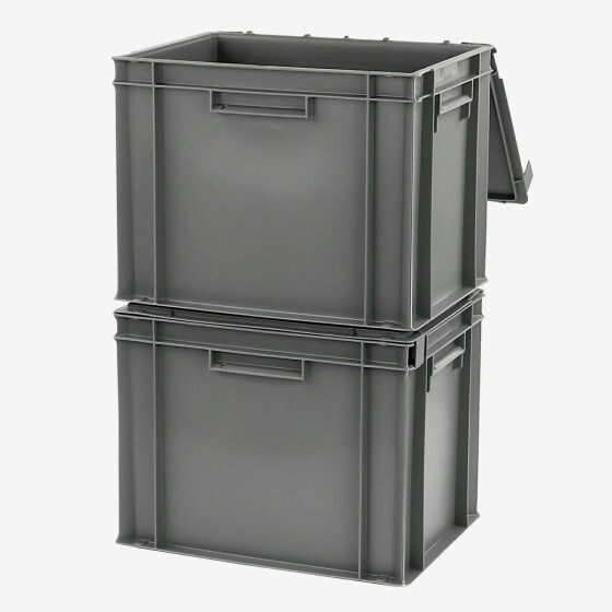 Solid container + attached lid - 400 x 300